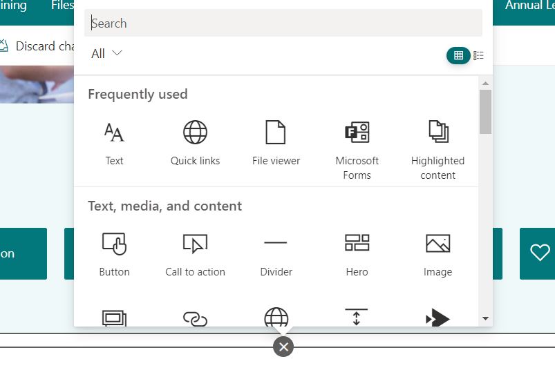 Adding A Web Part in SharePoint