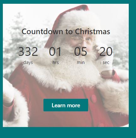 SharePoint Countdown Timer