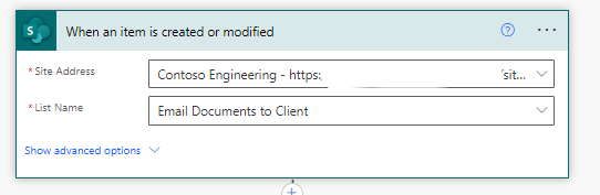 Power Automate SharePoint Trigger