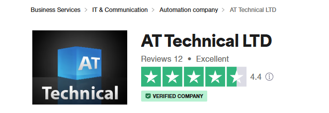 AT Technical Trustpilot