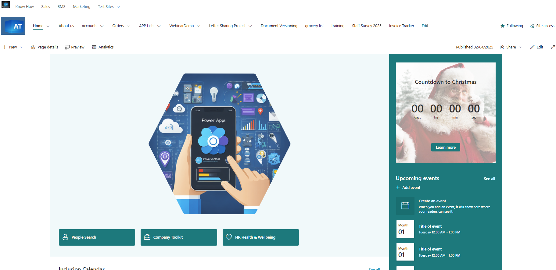 sharepoint contonso snapshot